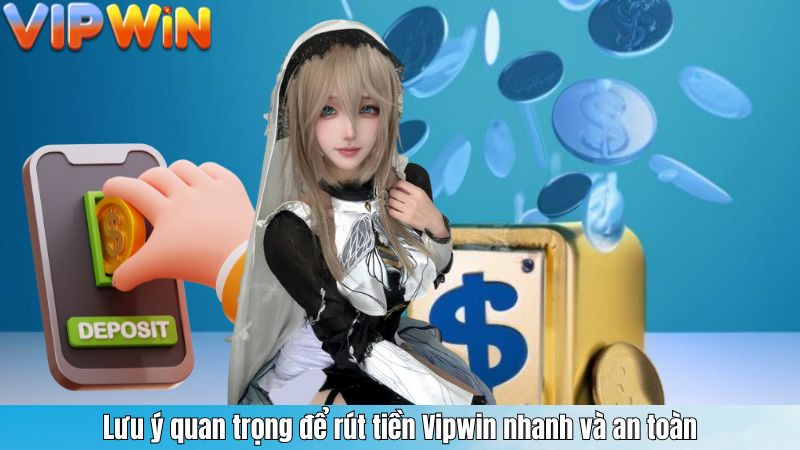 Lưu ý quan trọng để rút tiền Vipwin nhanh và an toàn